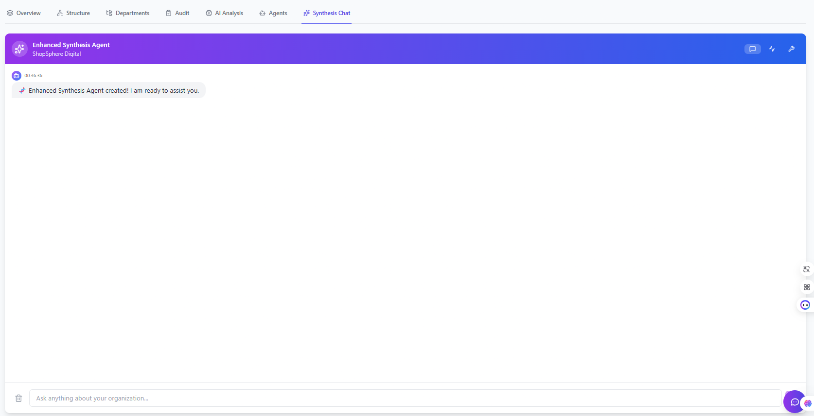 Synthesis Agent Chat