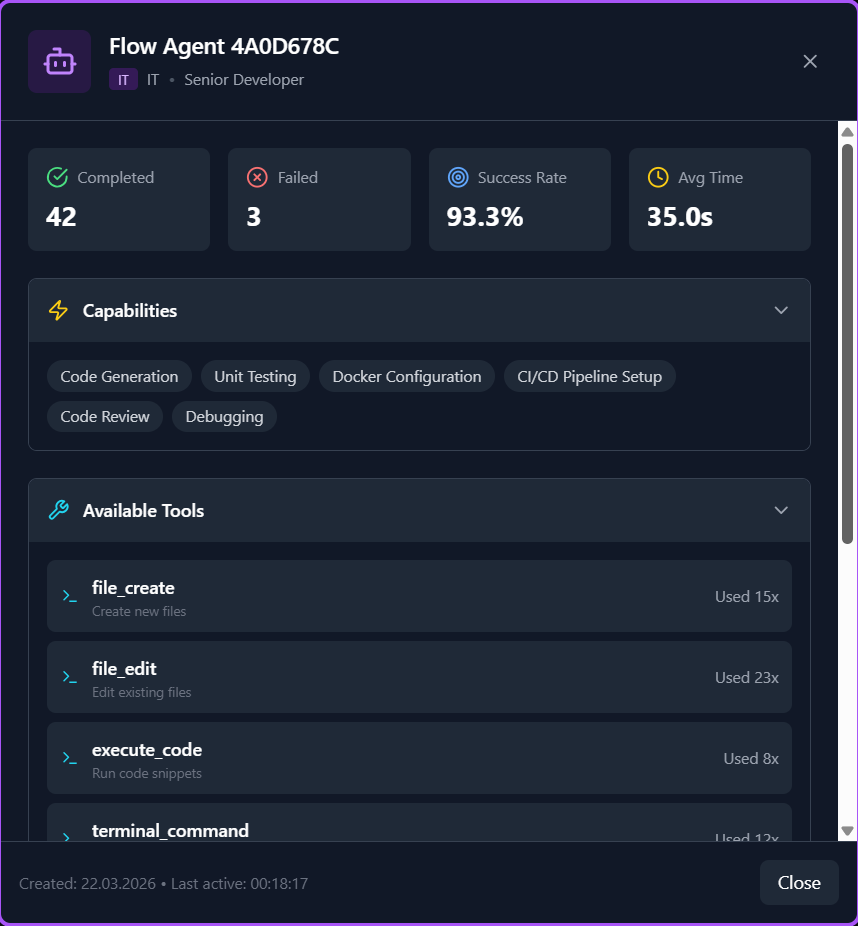 Execution Agent 1