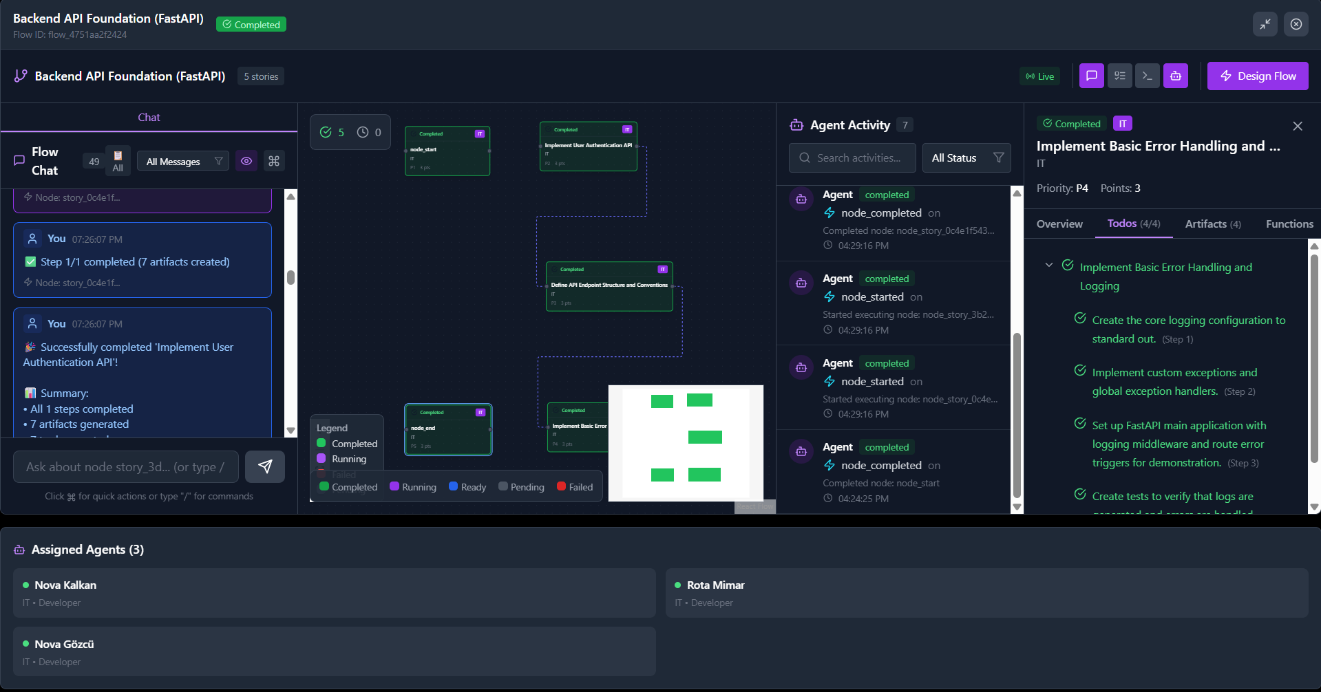Orion Error Handling