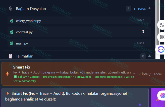 File Selection Context